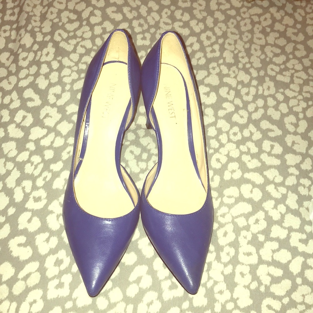 Blue Nine West 3in heal